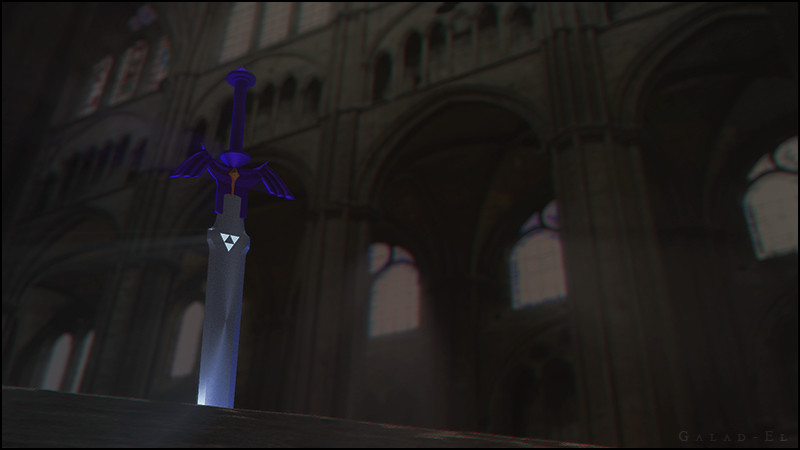 [3D] Master Sword, par Galad-El