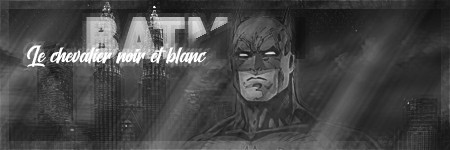 Batman - Noir et Blanc, par Ayfoth
