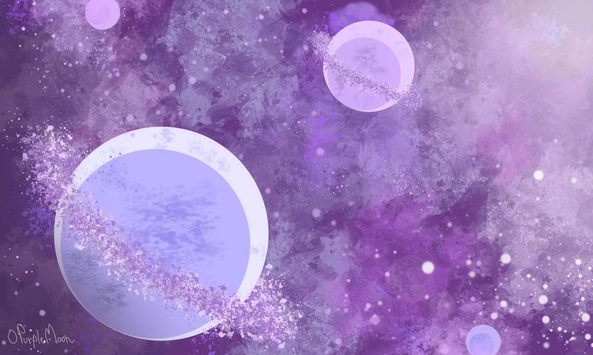 Pastel Galaxy, par PurpleMoon