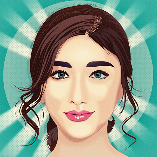 Portrait, par Tamara