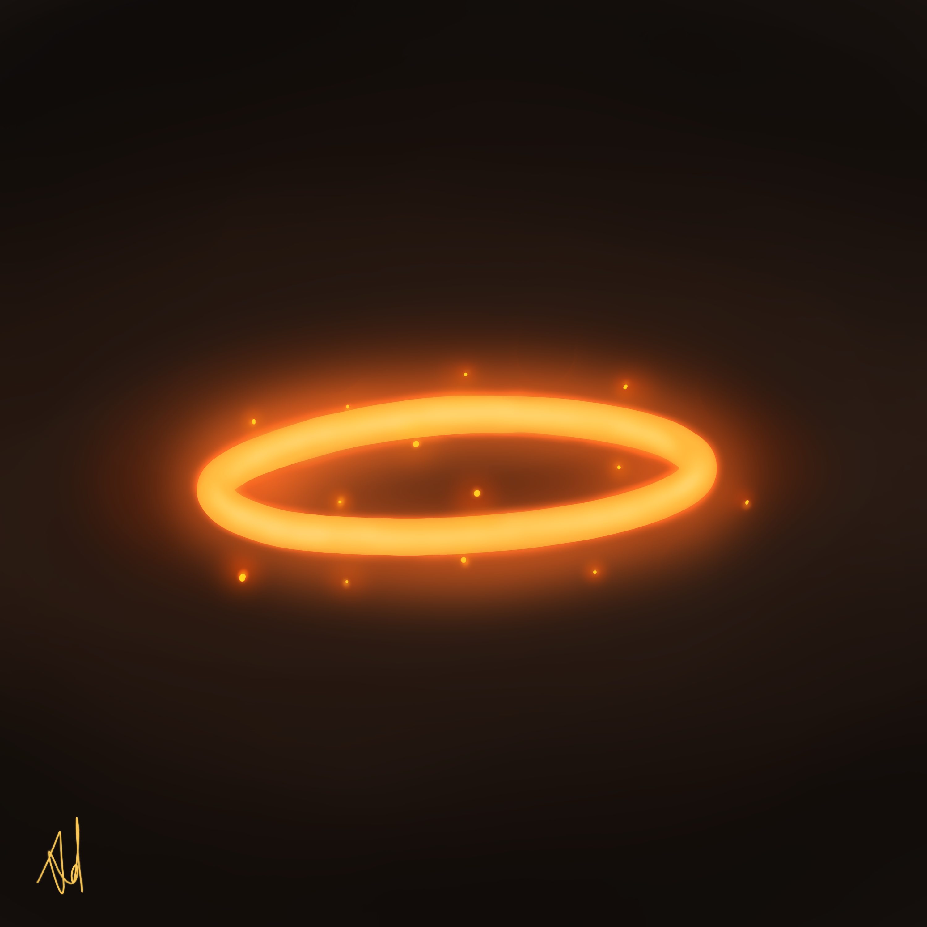 [Inktober] Ring, par Aadelrun