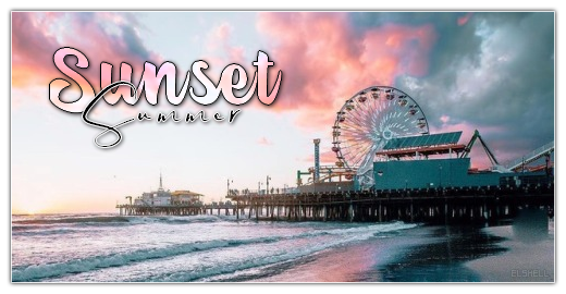 Créas Cours | Sunset Summer, par Elshell