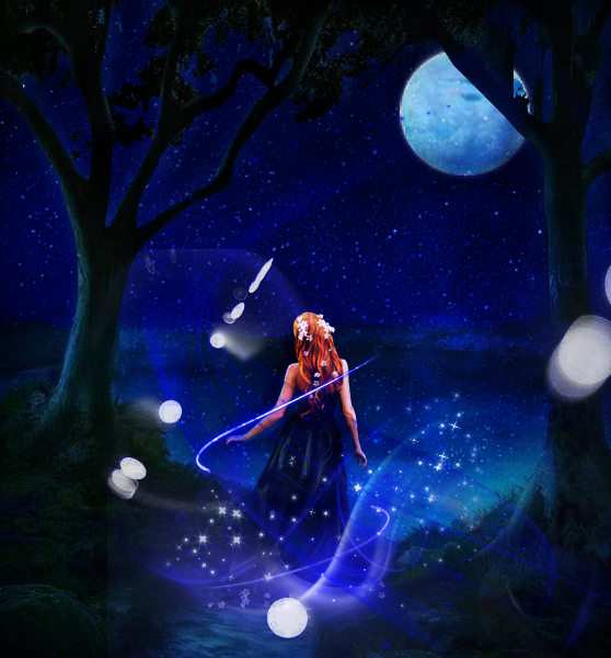 La princesse magique, par Ollash