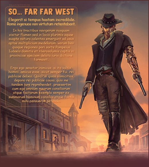 Fiche So far far west, par Fraisy Sarcasm