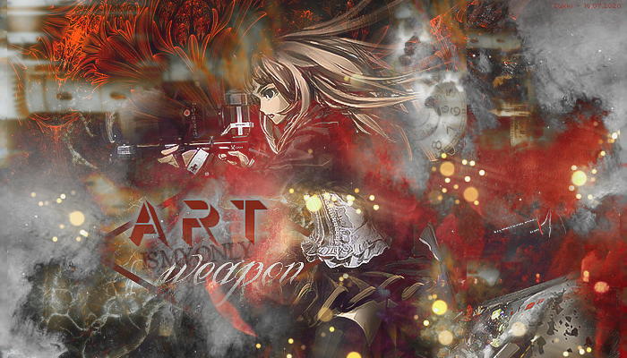 Art is my only weapon, par Zukki