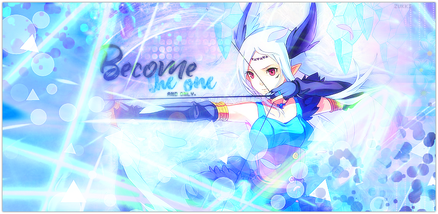 Become the one and only., par Zukki