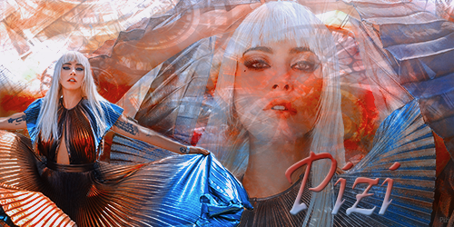 Signature Lady Gaga, par Pizi