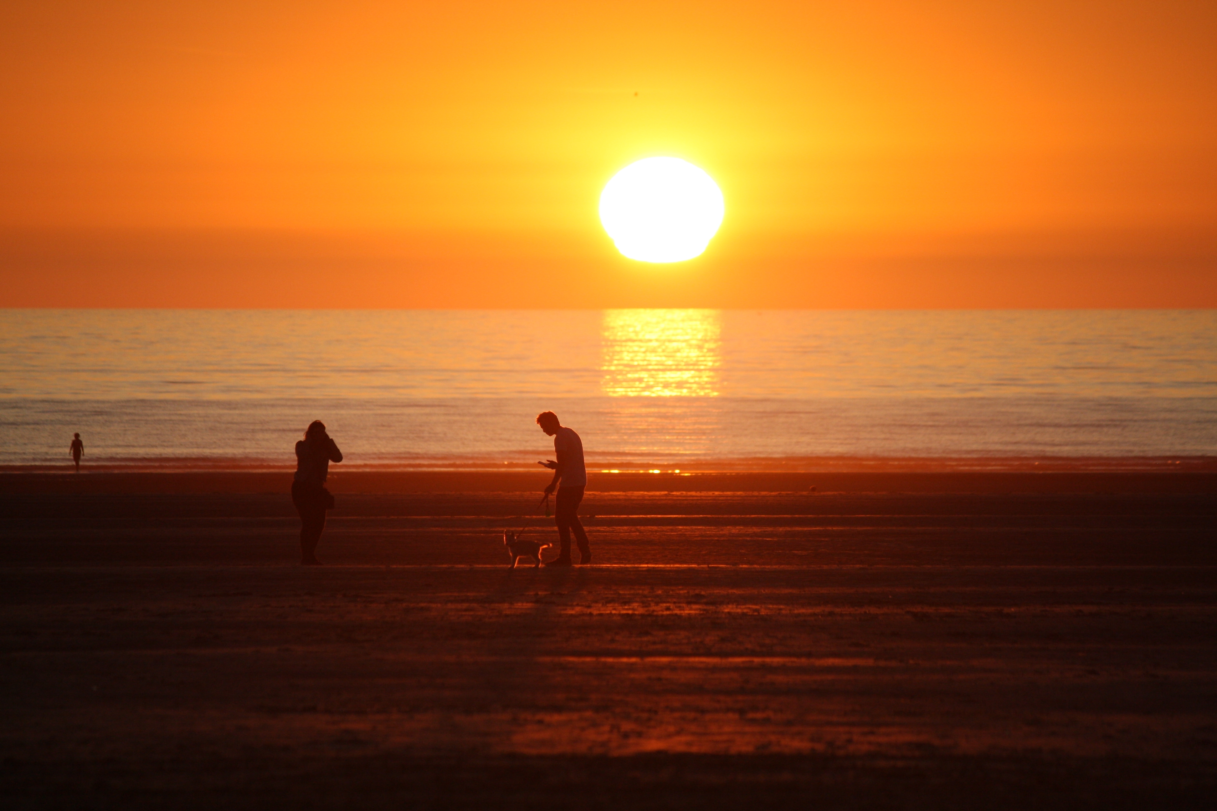 Coucher de Soleil Berckois., par Zukki