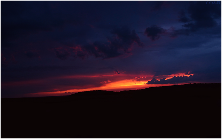 Coucher de soleil, par Galad-El