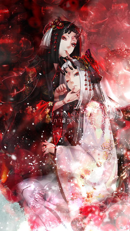 Daemon & angelus, par Plume`