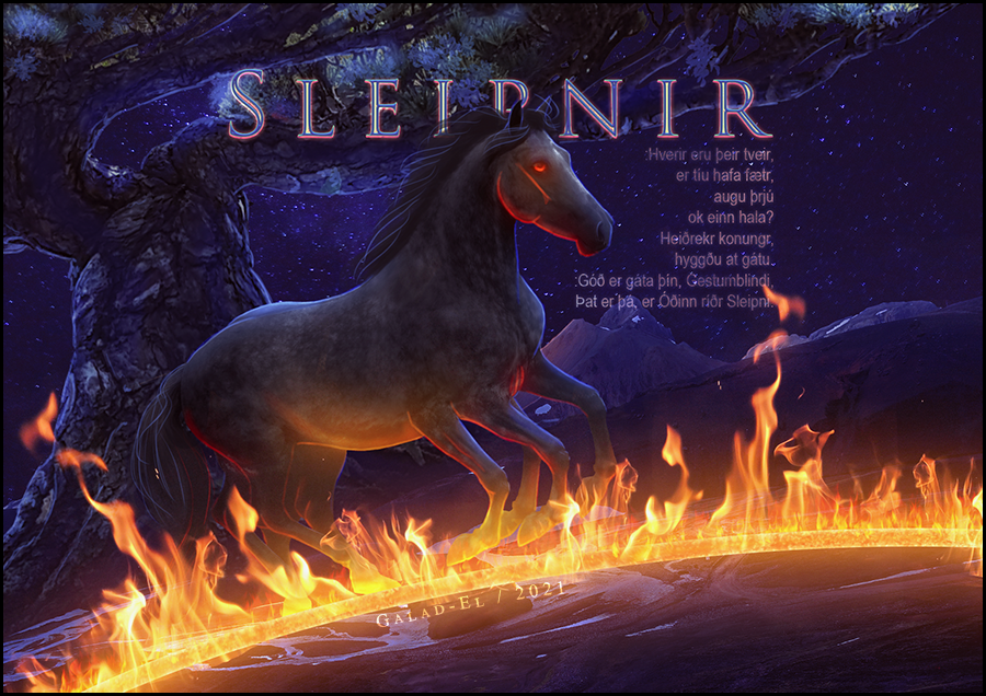 Sleipnir, par Galad-El