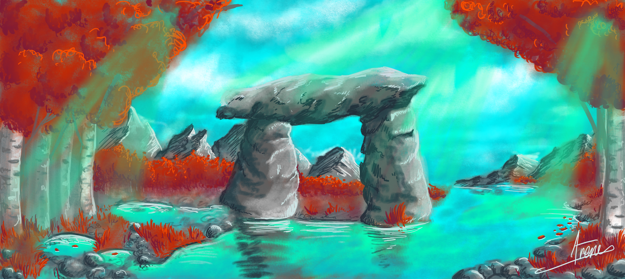 Menhir, par Galad-El