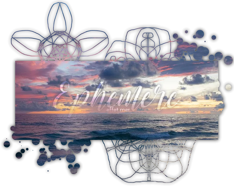 Éphémère, effet mer, par Zukki