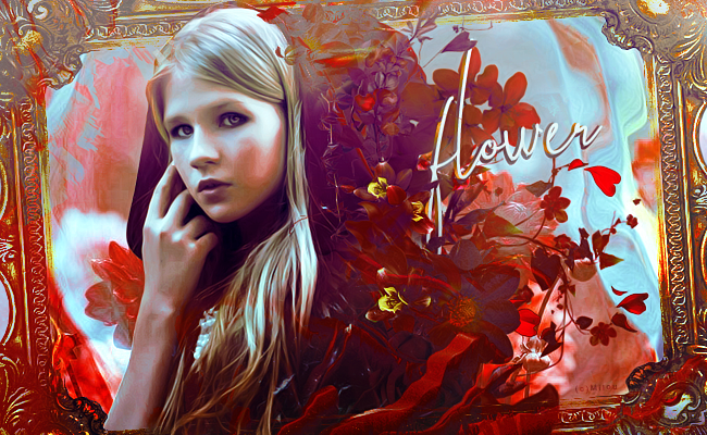 Red flower, par Milou