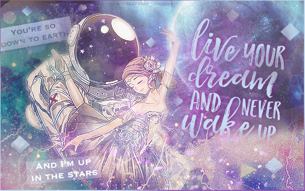 Live your Dream and never wake up, par Zukki