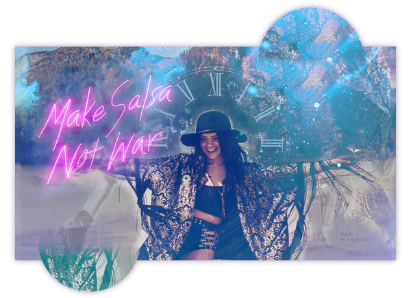 Make salsa not war, par Zukki