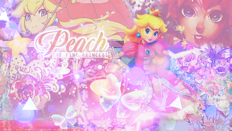 Peach, the pink princess, par Zukki