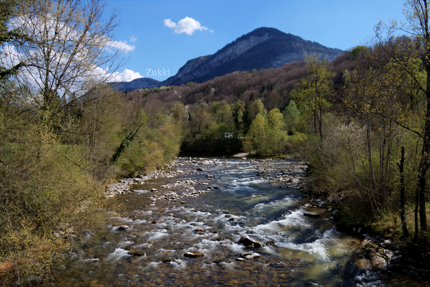 Paysage de Haute-Savoie, par Zukki