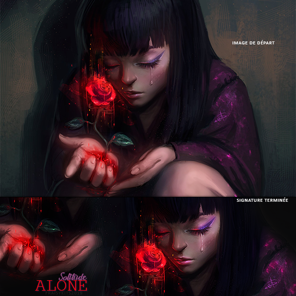 Preview Solitude • Alone, par Fraisy Sarcasm