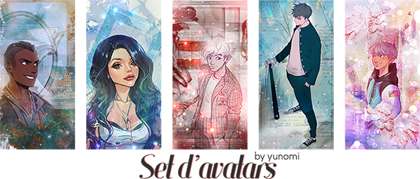 ‹ comm. › Avatars - set 2, par Yunomi