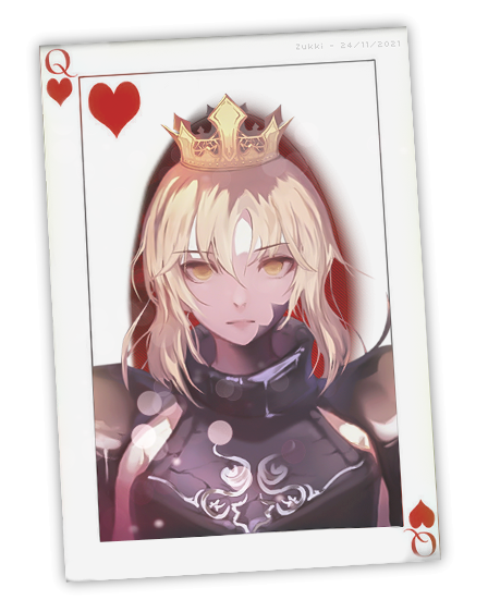 Queen of Hearts, par Zukki