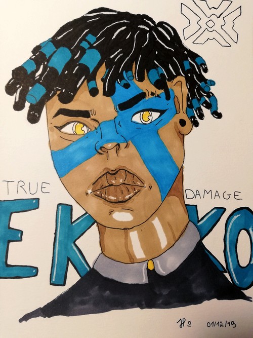 Fanart tradi d'Ekko (League), par VenomousCherub
