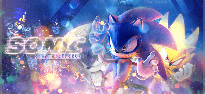 Sonic, sega's emperor, par Zukki