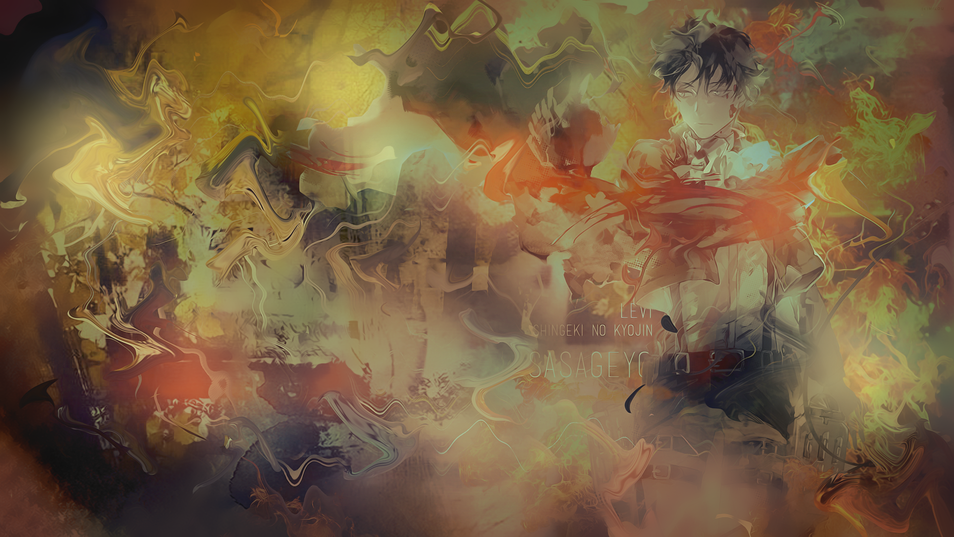 Levi wallpaper, par Milou